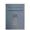Skrzynka na listy z wideodomofonem VIDOS 2IP S204B-SKP black