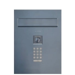 Skrzynka na listy z wideodomofonem VIDOS 2IP S204B-SKP black