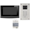 estaw wideodomofon Vidos 2IP Stacja bramowa S204, Monitor M200B-X Wi-FI, Zasilacz P112-32