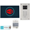 estaw wideodomofon Vidos 2IP Stacja bramowa S204, Monitor M205B-X Wi-FI, Zasilacz P112-32