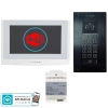 estaw wideodomofon Vidos 2IP Stacja bramowa S204B, Monitor M200W-X Wi-FI, Zasilacz P112-32