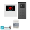 Zestaw wideodomofon Vidos 2IP Stacja bramowa S200, Monitor M201W-X Wi-FI, Zasilacz P112-32