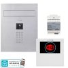 estaw wideodomofon Vidos 2IP Stacja bramowa S204, Monitor M201W-X Wi-FI, Zasilacz P112-32