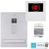 Zestaw skrzynka na listy z wideodomofonem Vidos 2IP S204-SKM / M201W-X Wi-FI, Zasilacz P112-32