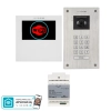 estaw wideodomofon Vidos 2IP Stacja bramowa S204, Monitor M201W-X Wi-FI, Zasilacz P112-32