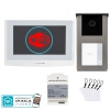 Zestaw wideodomofon Vidos 2IP Stacja bramowa S201-1, Monitor M200W-X Wi-FI, Zasilacz P112-32