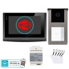 Zestaw wideodomofon VIDOS 2IP stacja S201-1 + monitor M200B-X + zasilacz P112-32
