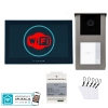 Zestaw wideodomofon VIDOS 2IP stacja S201-1 + monitor M205B-X + zasilacz P112-32