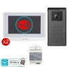 Zestaw wideodomofon Vidos 2IP Stacja bramowa S200, Monitor M200W-X Wi-FI, Zasilacz P112-32