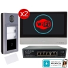 Zestaw Wideodomofon IP Vidos S2402-N M2020 natynkowa