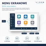 Menu monitora VIDOS DUO IP M300W-X