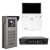 Zestaw wideodomofon VIDOS IPX S100 z monitorem M101 i Switch PS42/60 POE 4