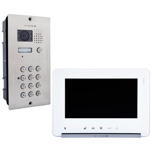 VIDOS S601D-2 M690W ZESTAW
