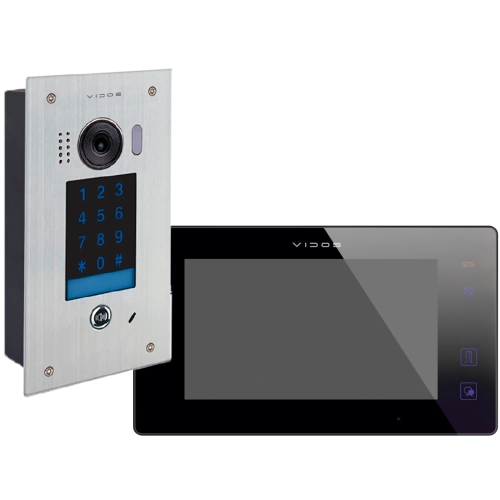 Wideodomofon Vidos DUO M1021B / S1401D