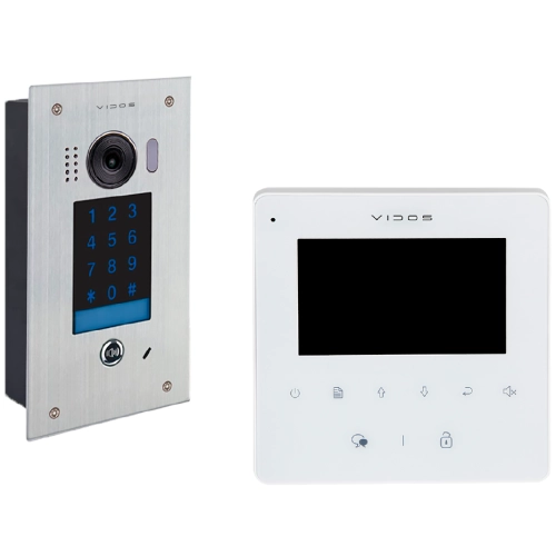 Wideodomofon Vidos DUO M1022W / S1401D