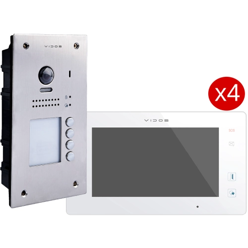 Vidos DUO S1204A / M1021W x4