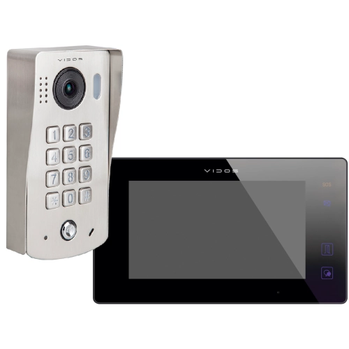Wideodomofon Vidos DUO M1021B / S1311D