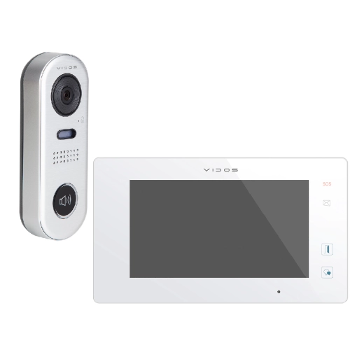 Wideodomofon Vidos DUO M1021W / S1001