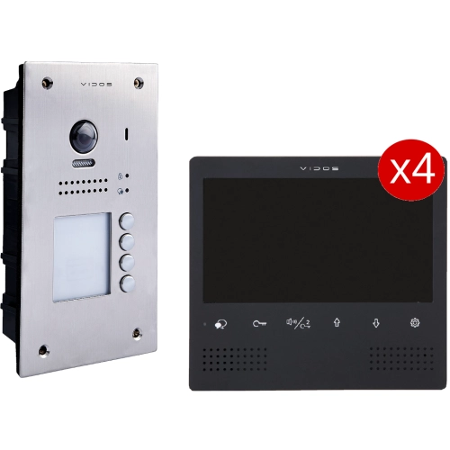 Vidos DUO S1204A / M1023B x4