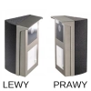 Uchwyt montażowy kątowy dla stacji bramowej VIDOS 2IP S201 adapter - PRAWY