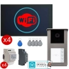 ZESTAW WIDEOFONOWY VIDOS X S11-4 M15B-X WI-FI - JEDNOABONENTOWY