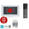 Zestaw wideodomofon VIDOS 2IP stacja S202 + monitor M200W-X + zasilacz P112-32