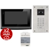 estaw wideodomofon Vidos 2IP Stacja bramowa S204, Monitor M200B-X Wi-FI, Zasilacz P112-32
