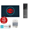 Zestaw wideodomofon VIDOS 2IP stacja S202 + monitor M205B-X + zasilacz P112-32