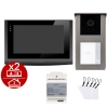 Zestaw wideodomofon VIDOS 2IP stacja S201-1 + monitor M200B + zasilacz P112-32