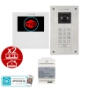 estaw wideodomofon Vidos 2IP Stacja bramowa S204, Monitor M201W-X Wi-FI, Zasilacz P112-32