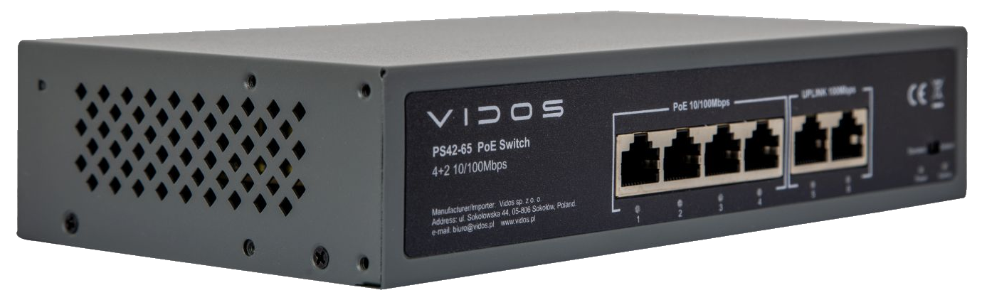 PoE Switch VIDOS